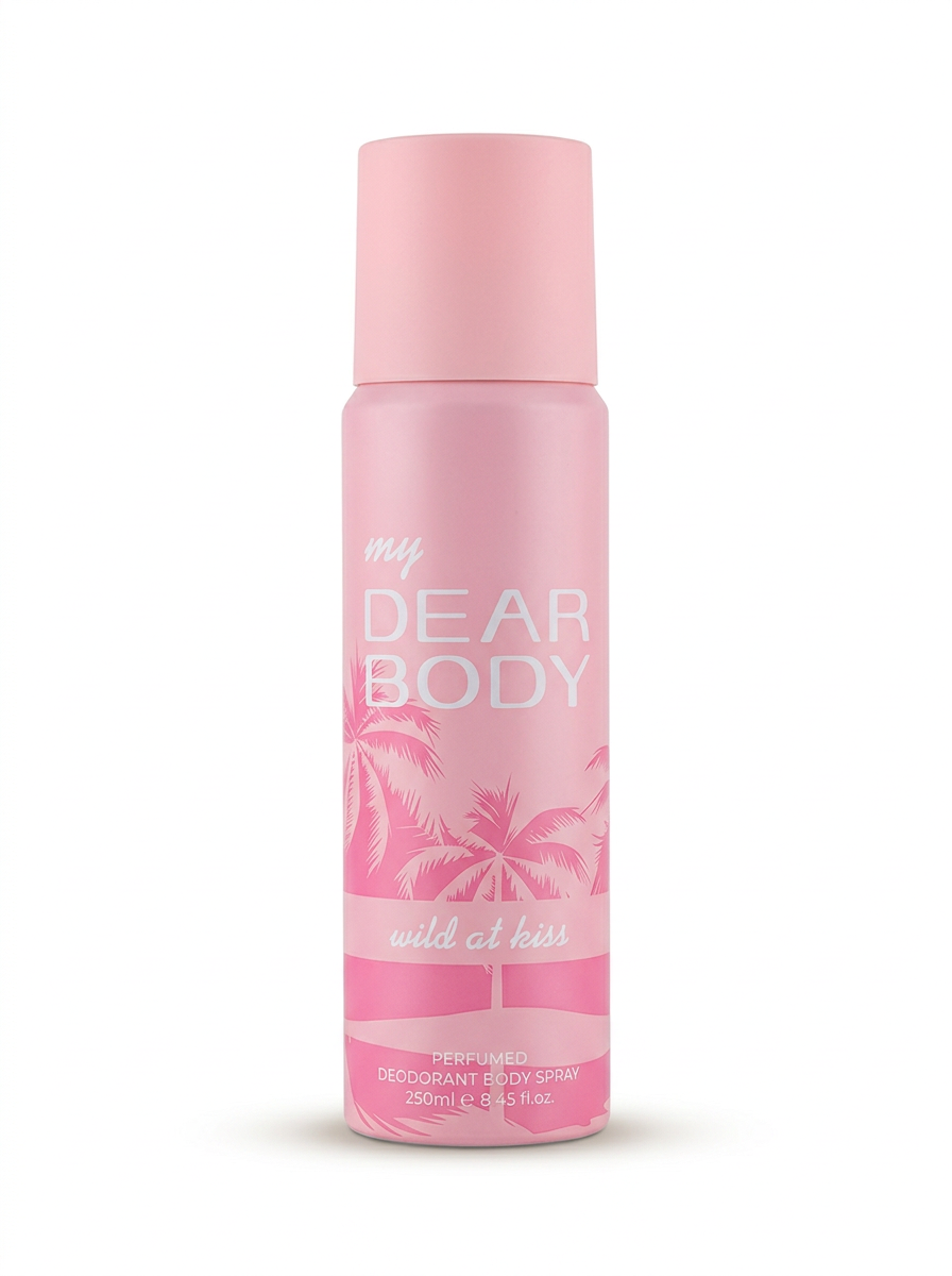 Wild at Kiss Deodorant Body Spray